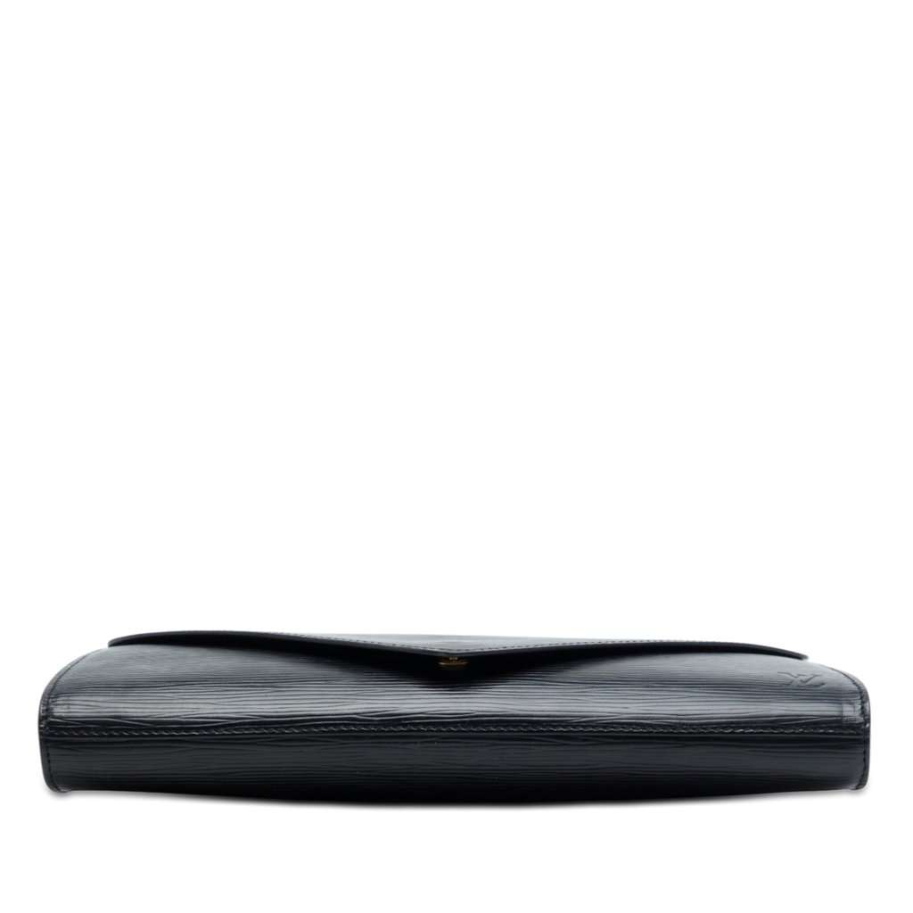 Louis Vuitton Epi Pochette Art Deco Black Leather Very good condition - Inside View