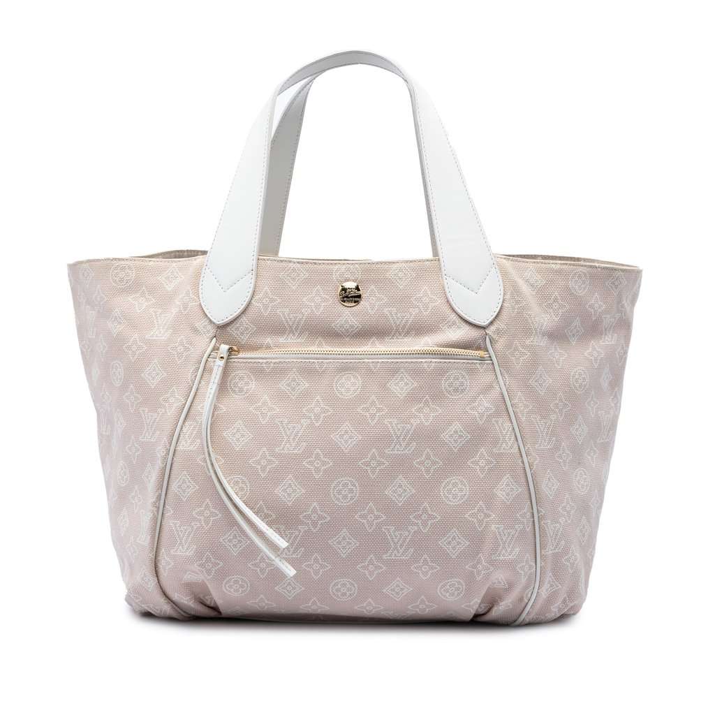 Louis Vuitton Monogram Cabas Ipanema PM Beige Very good - Front View