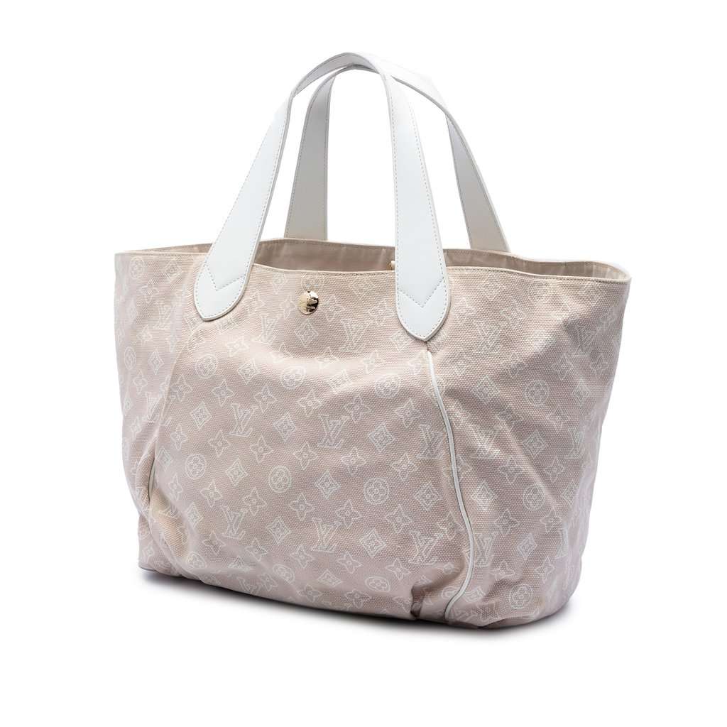 Louis Vuitton Monogram Cabas Ipanema PM Beige Very good - Back View