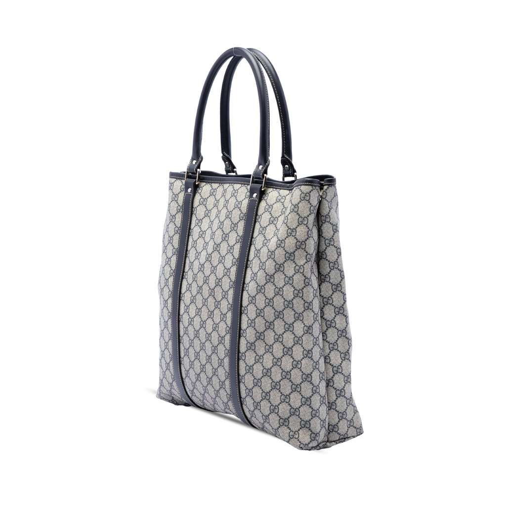 Gucci GG Supreme Joy Vertical Tote Beige Very good condition - Back View