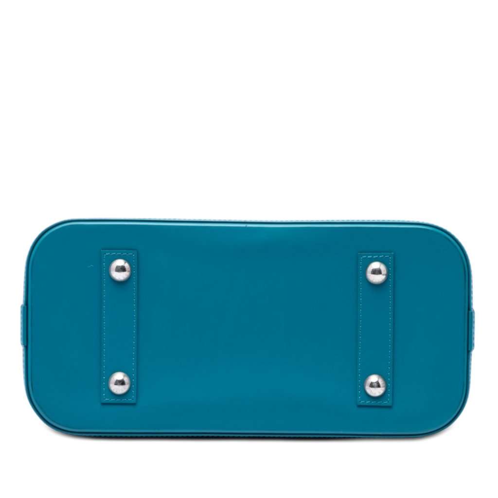 Louis Vuitton Epi Alma PM Blue Leather Very good - Inside View