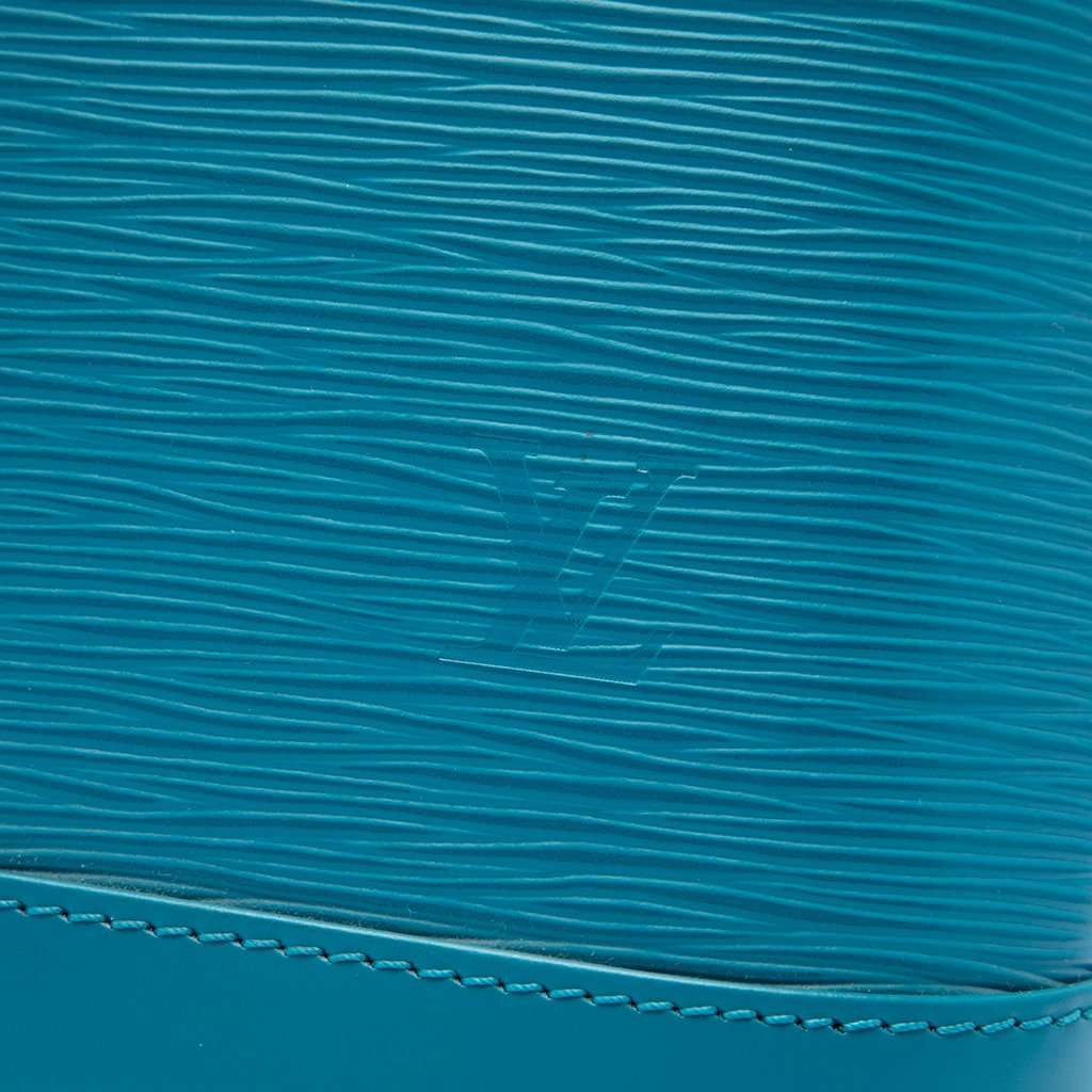 Louis Vuitton Epi Alma PM Blue Leather Very good - Box View