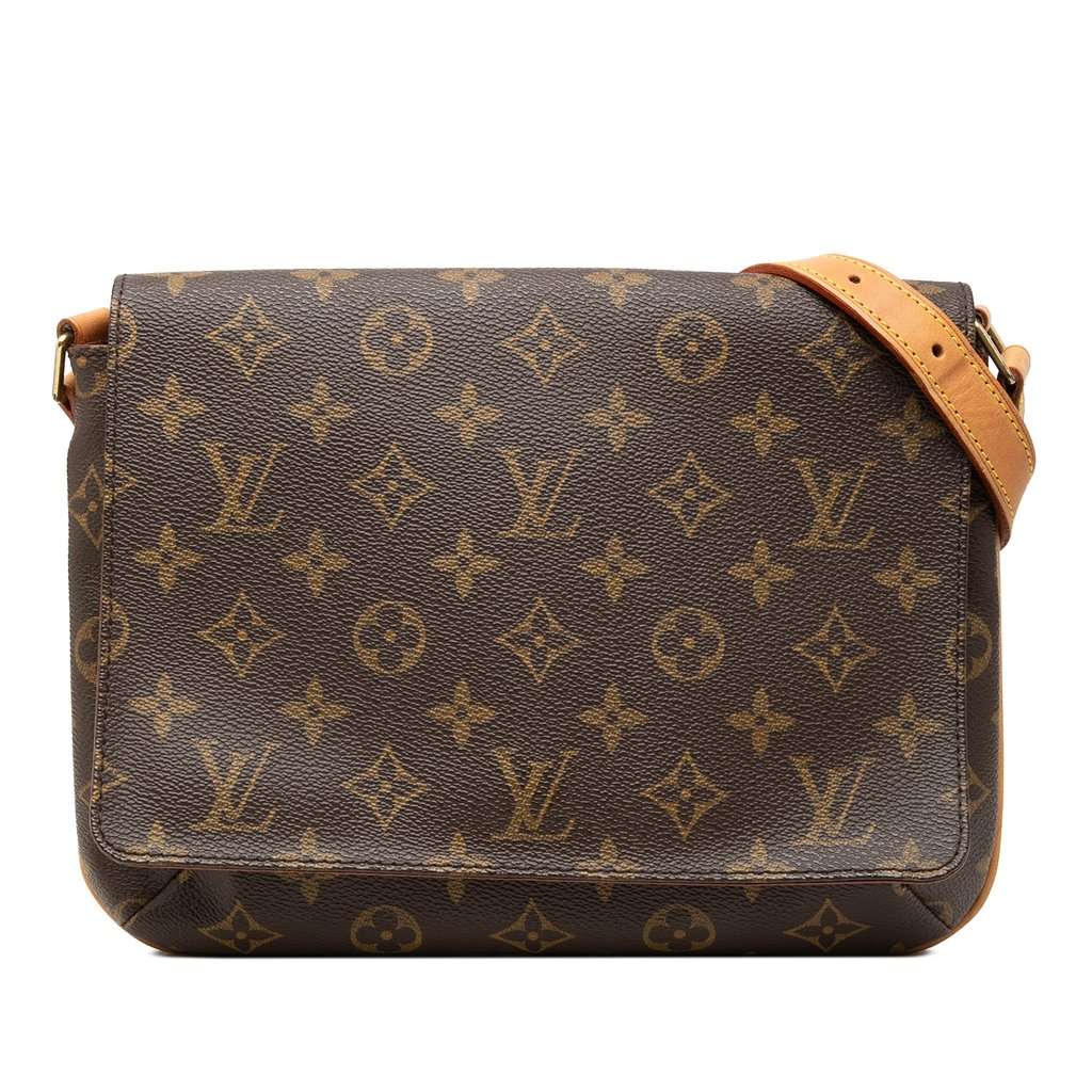 Louis Vuitton Monogram Musette Tango Short Strap Brown Very good condition - Front View