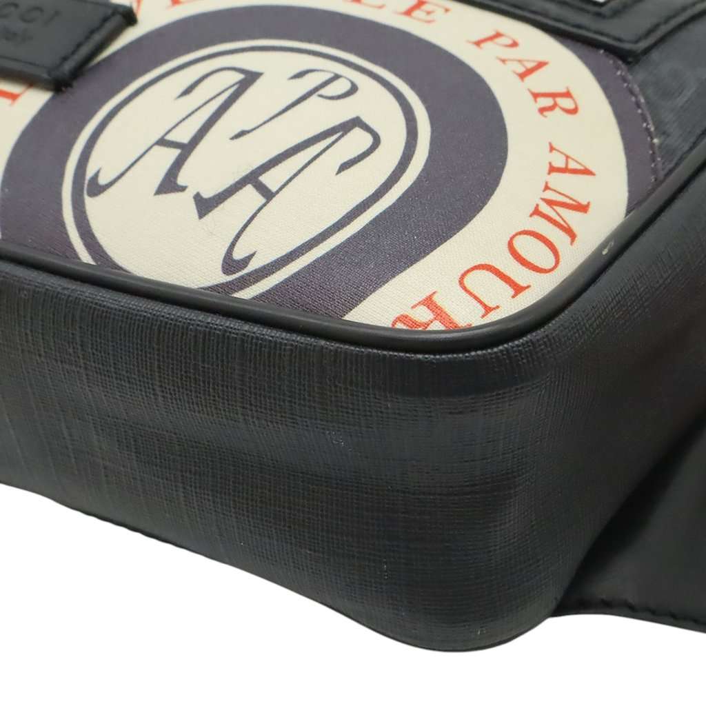 Gucci GG Supreme Web Night Courrier Belt Bag Black Very good condition - Inside View