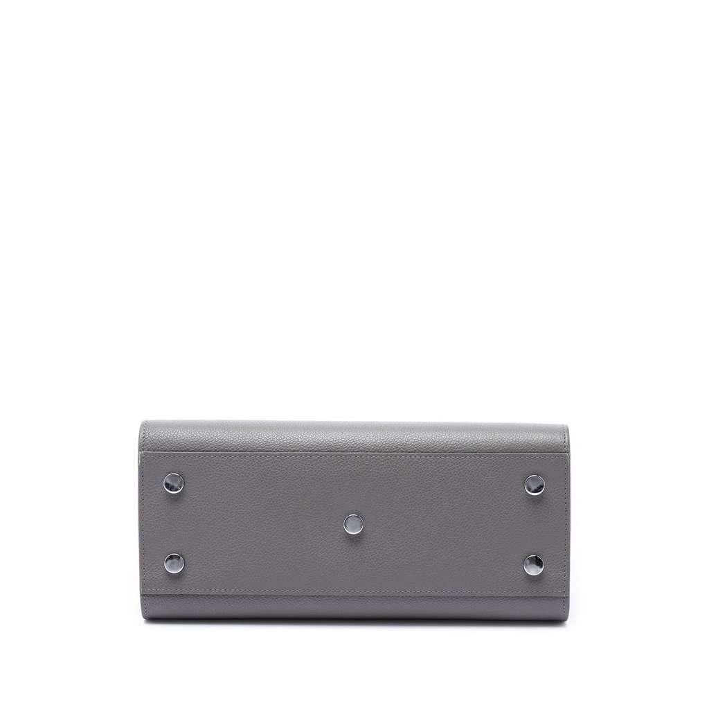 Saint Laurent Baby Grained Calfskin Sac de Jour Satchel MultiColor Leather Very good - Inside View