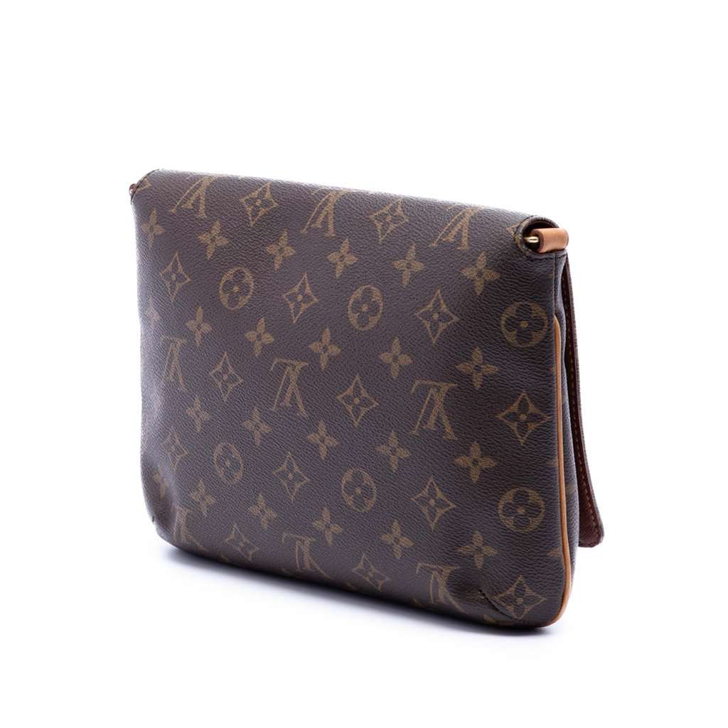Louis Vuitton Monogram Musette Tango Short Strap Brown Very good condition - Back View