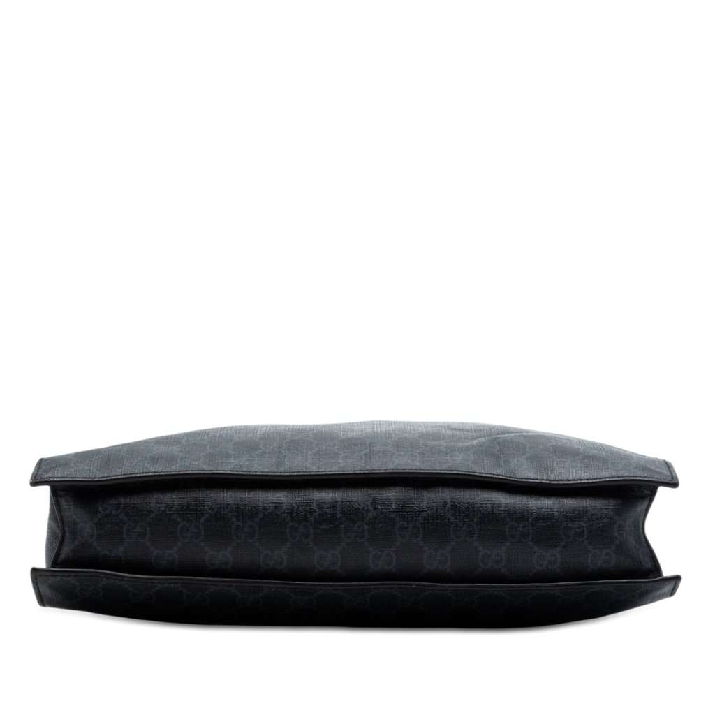 Gucci GG Supreme Convertible Soft Tote Black Very good condition - Inside View