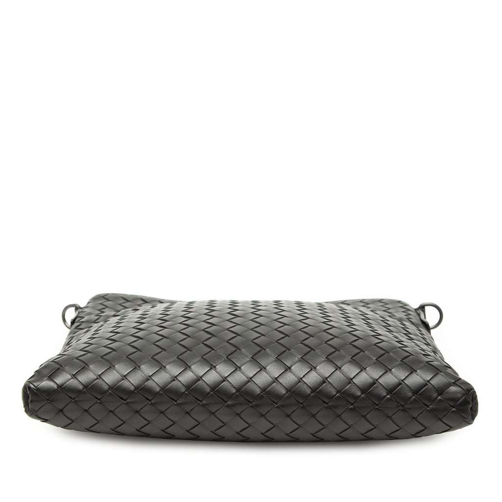 Bottega Veneta Nappa Intrecciato VN Crossbody Black Leather Very good - Inside View