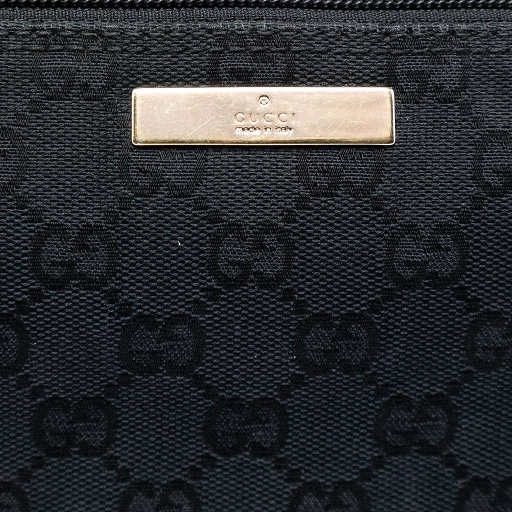 Gucci GG Canvas Boat Black Very good - Box View