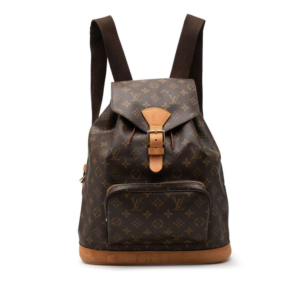 Louis Vuitton Monogram Montsouris GM Brown Very good - Front View