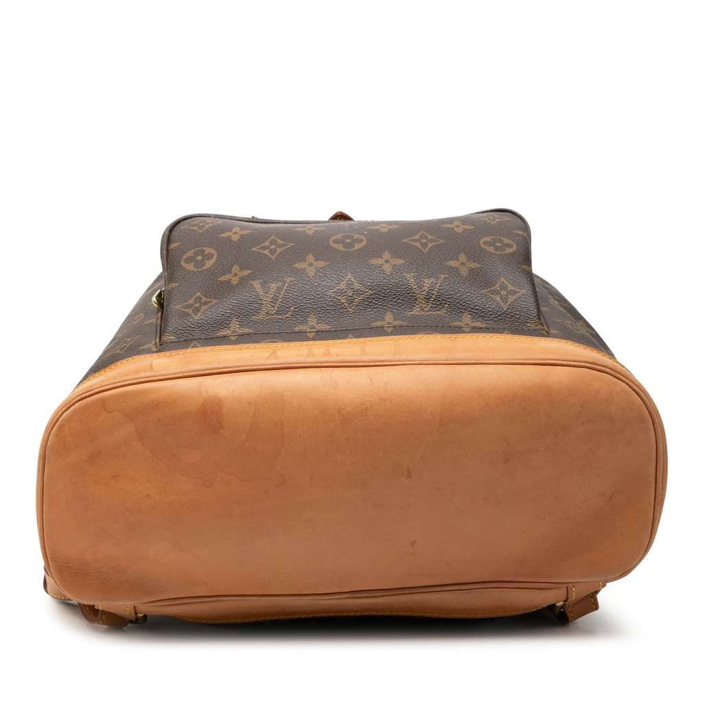 Louis Vuitton Monogram Montsouris GM Brown Very good - Inside View