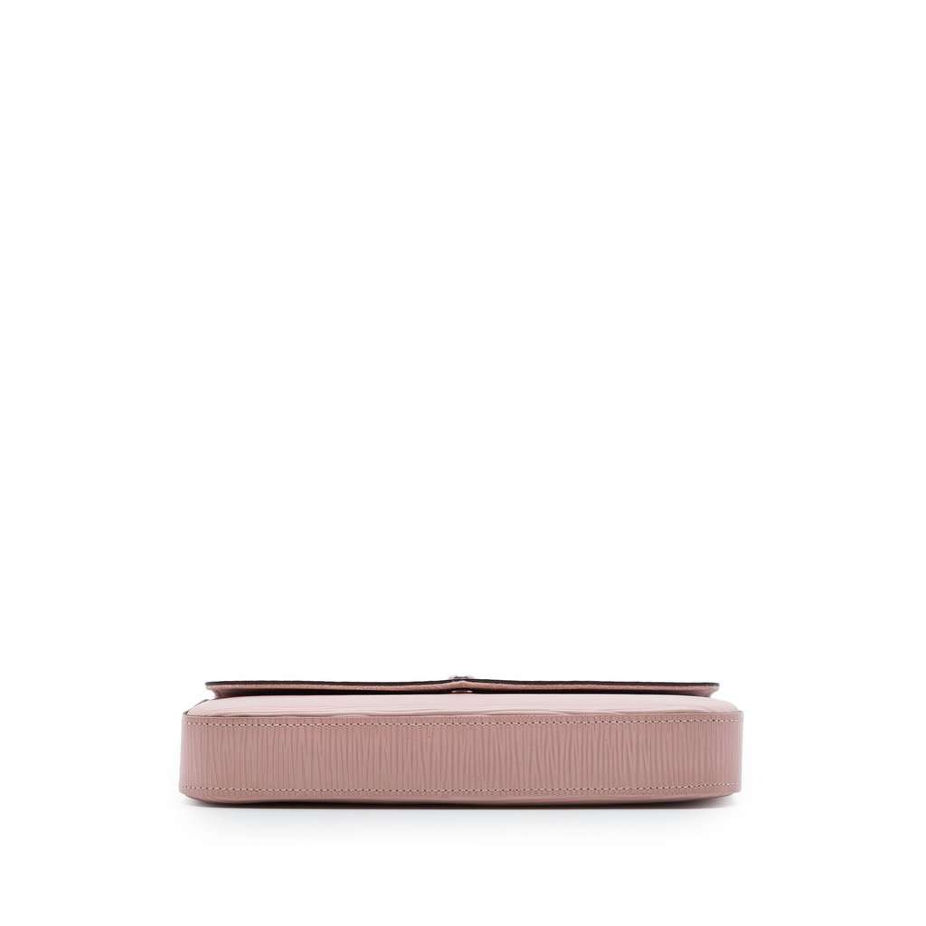 Louis Vuitton Epi Pochette Felicie Pink Leather Very good - Inside View