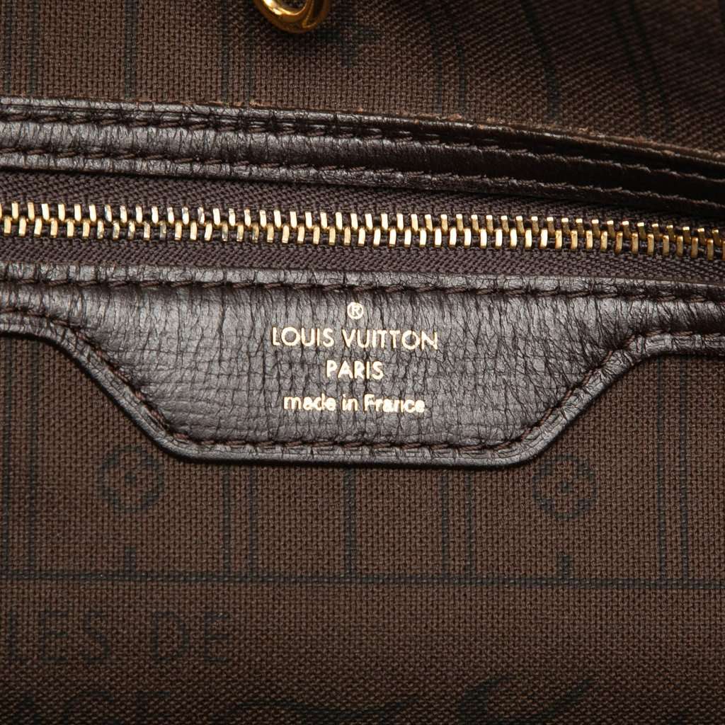 Louis Vuitton Monogram Idylle Neverfull MM Brown Very good condition - Box View