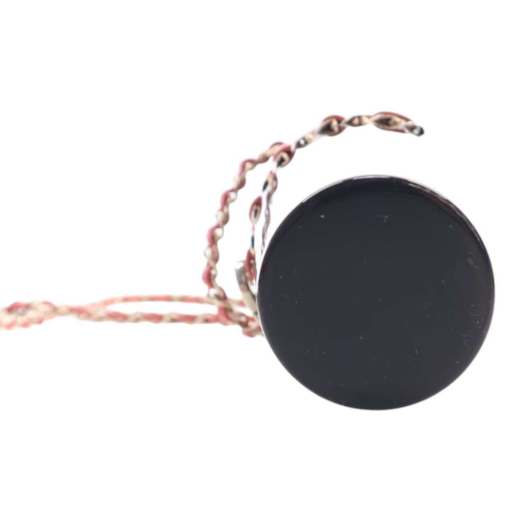 Chanel Lucite Lipstick Case On Chain Black Plastic Very good condition - Box View