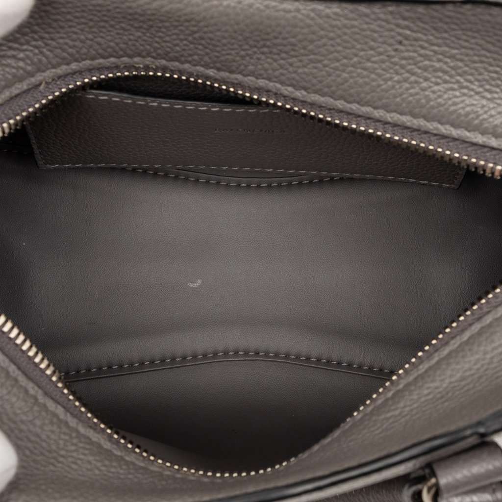 Balenciaga Mini Grained Calfskin Motocross Neo Classic City Satchel Green Leather Very good condition - Model View