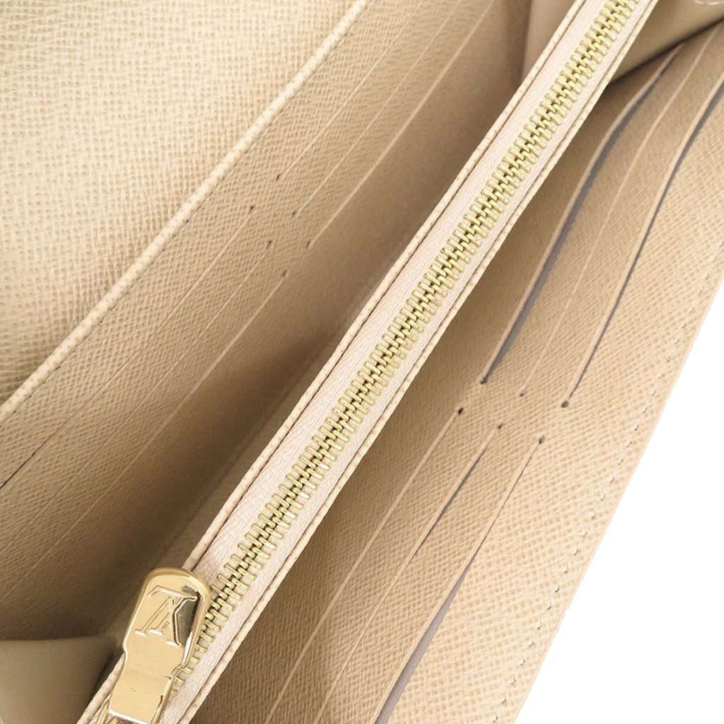 Louis Vuitton Damier Azur Sarah Long Wallet White Very good condition - Inside View