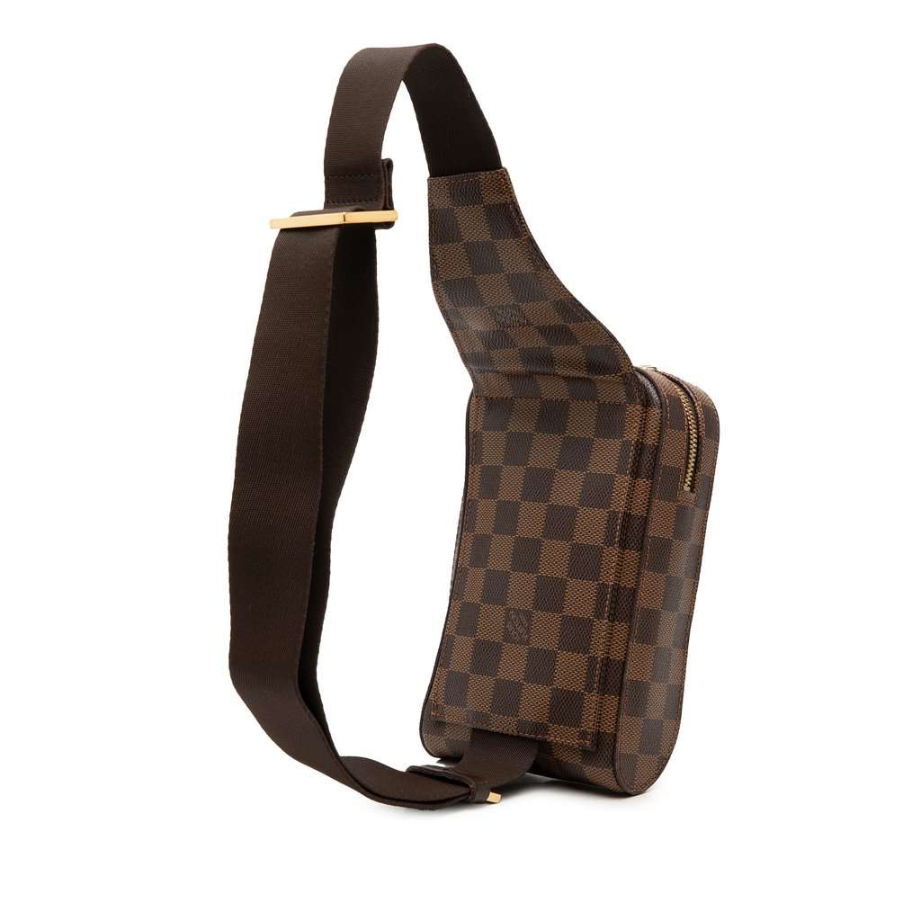 Louis Vuitton Damier Ebene Geronimos Brown Very good - Back View