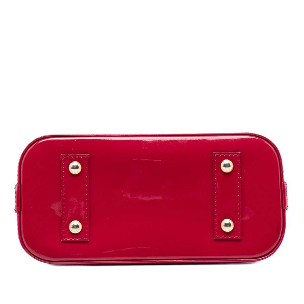 Louis Vuitton Monogram Vernis Alma BB Pink Leather Very good condition - Inside View