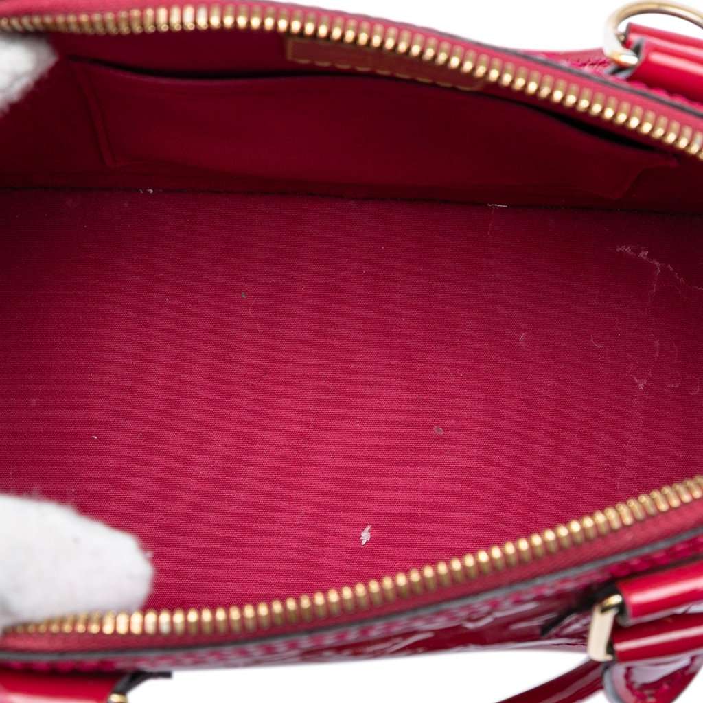 Louis Vuitton Monogram Vernis Alma BB Pink Leather Very good condition - Model View