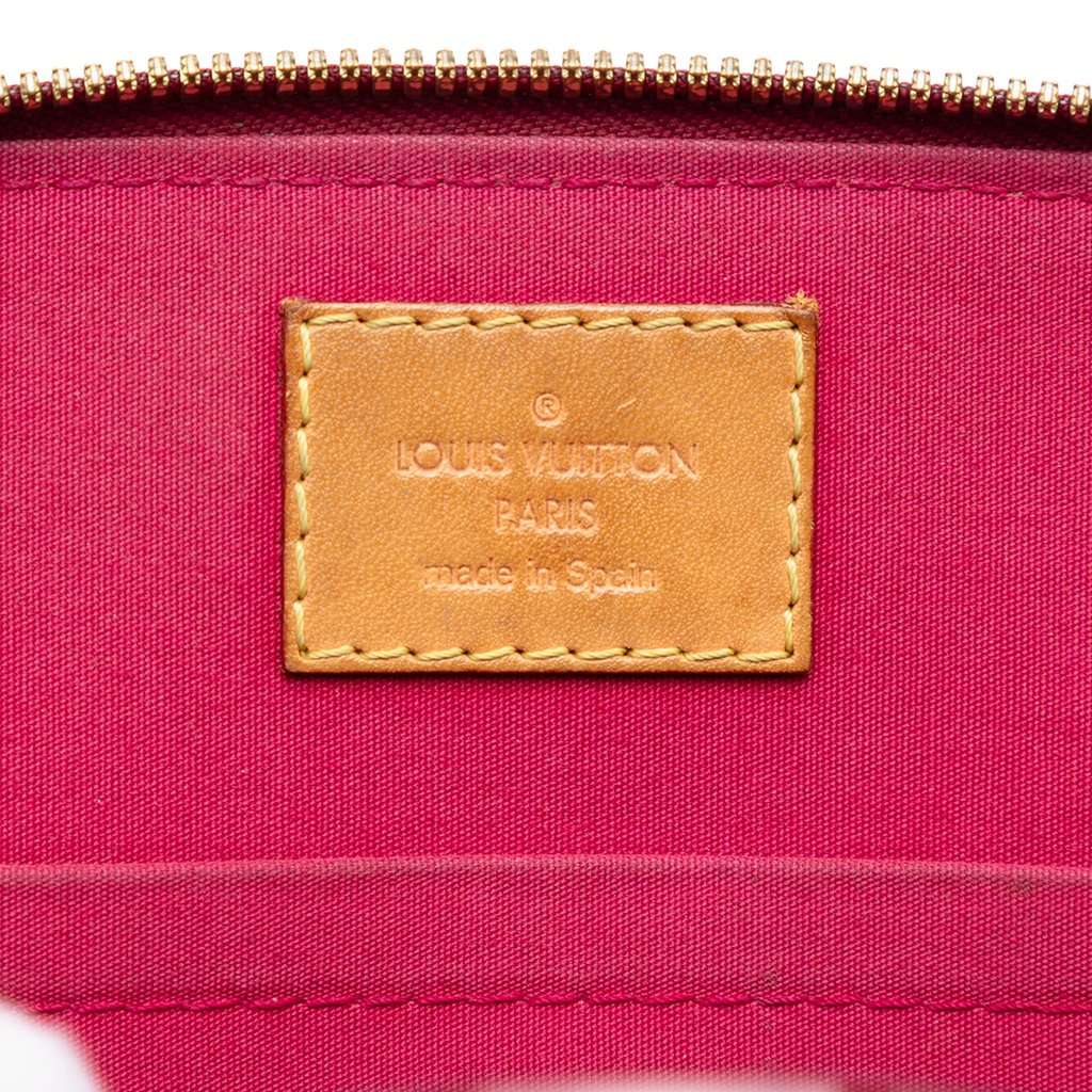 Louis Vuitton Monogram Vernis Alma BB Pink Leather Very good condition - Box View