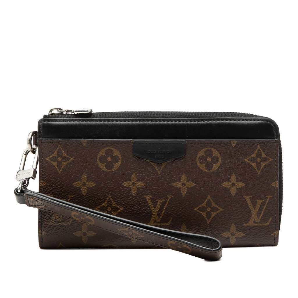Louis Vuitton Monogram Dragonne Zippy Wallet Brown Very good condition - Front View