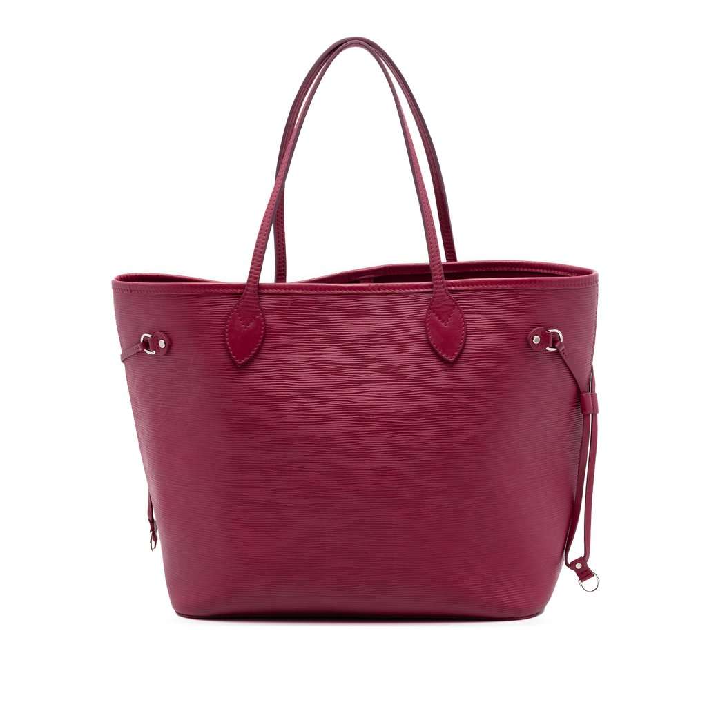 Louis Vuitton Epi Neverfull MM Pink Leather Very good condition - Front View