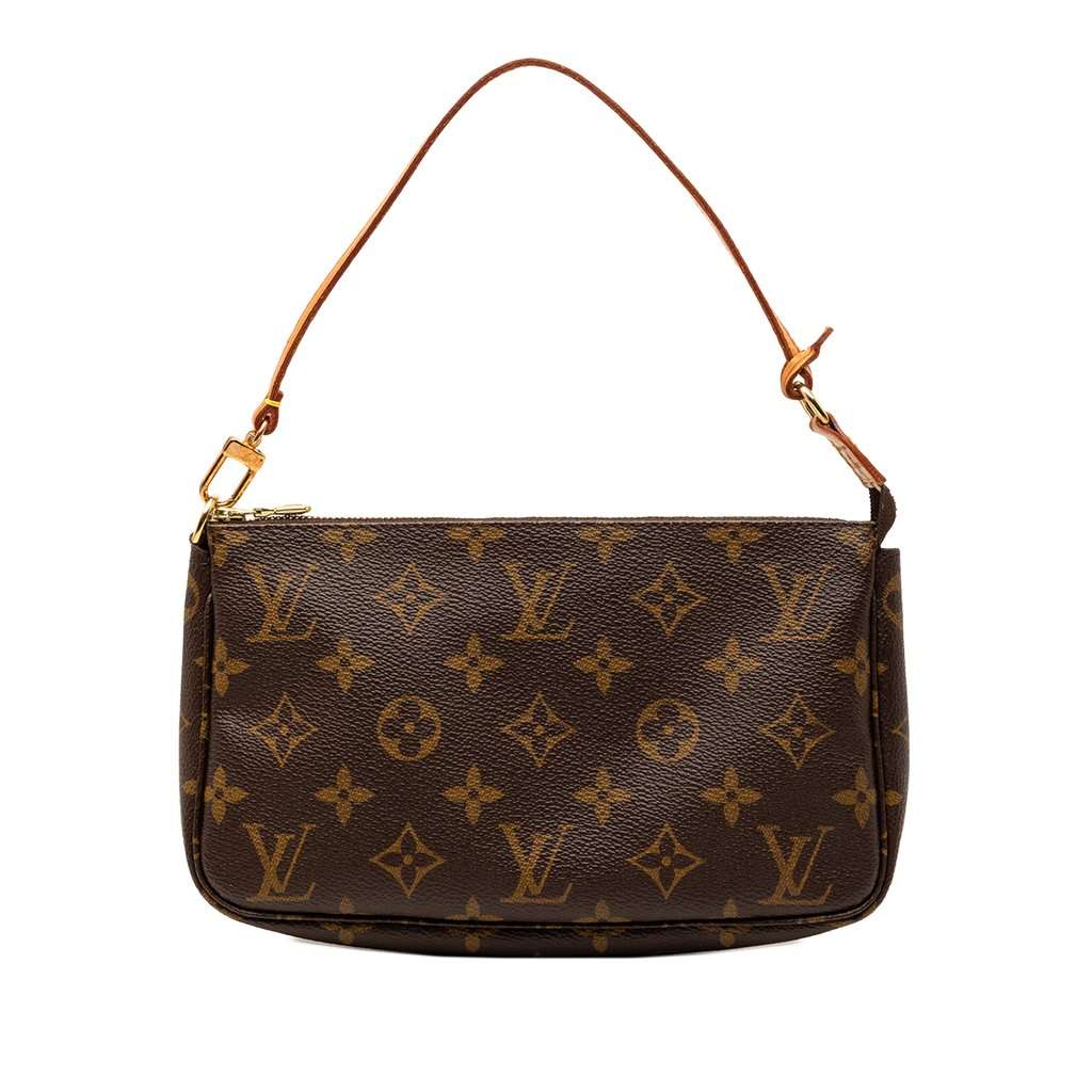 Louis Vuitton Monogram Pochette Accessoires Brown Very good condition - Front View