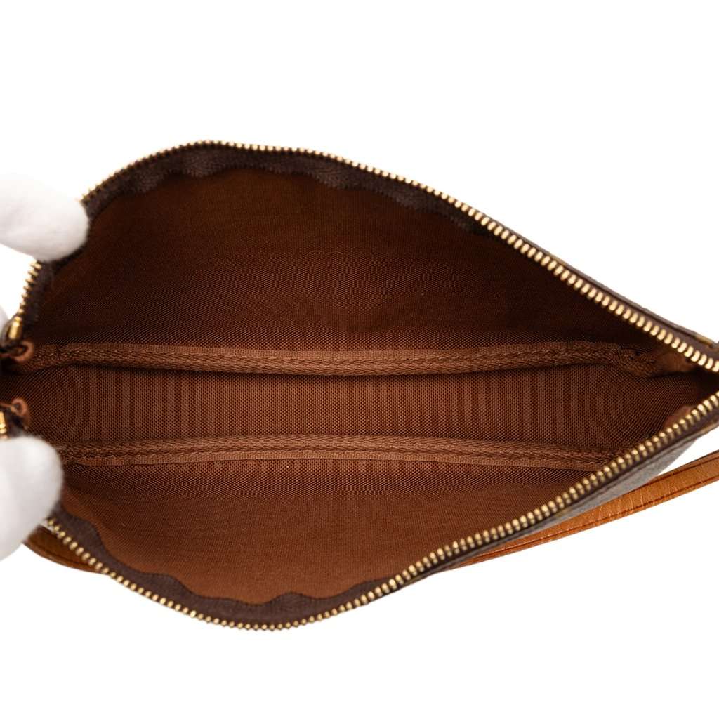Louis Vuitton Monogram Pochette Accessoires Brown Very good condition - Model View
