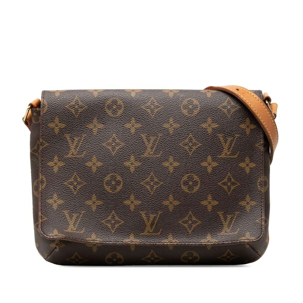 Louis Vuitton Monogram Musette Tango Short Strap Brown Very good condition - Front View