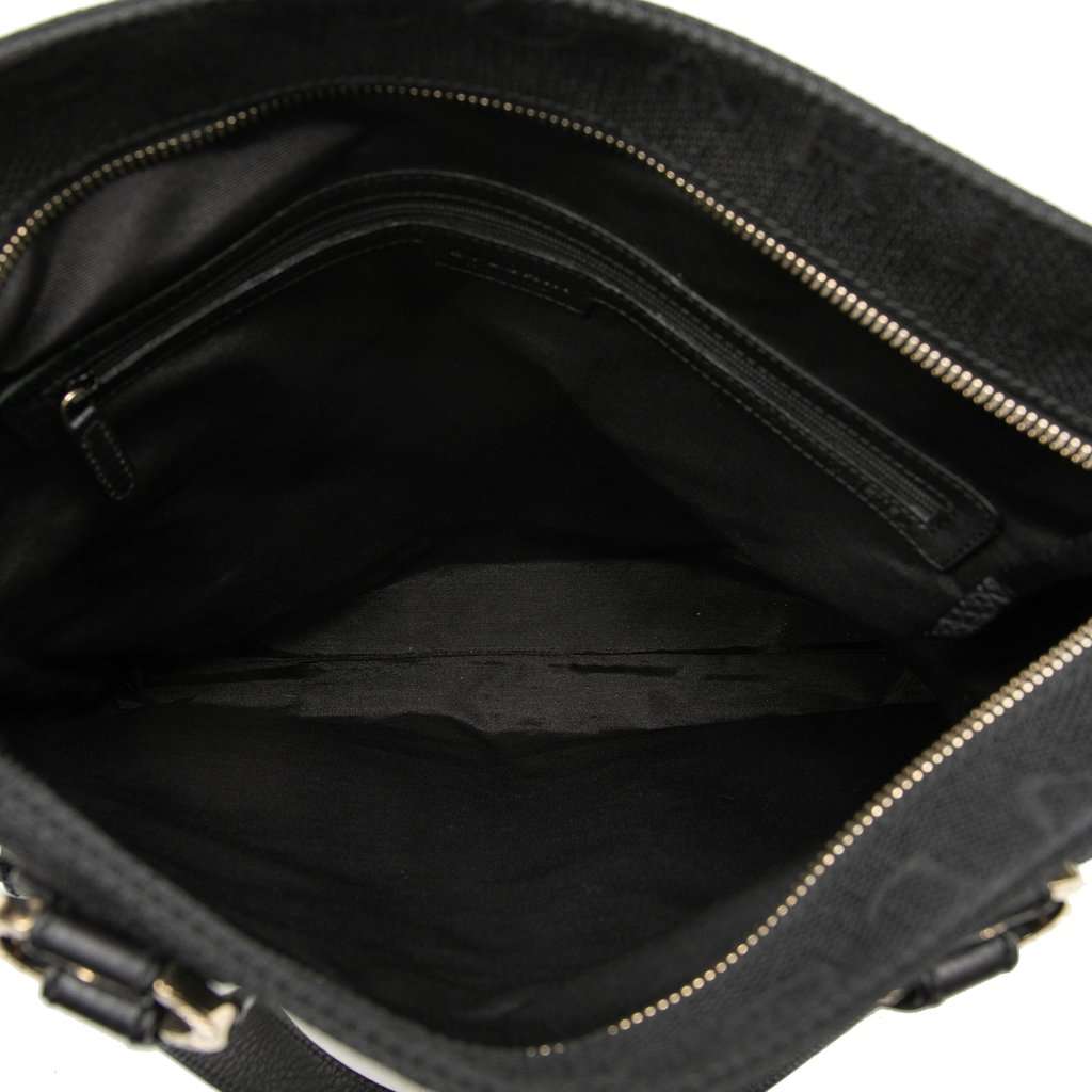 Bvlgari Canvas Logomania Tote Black Very good - Model View