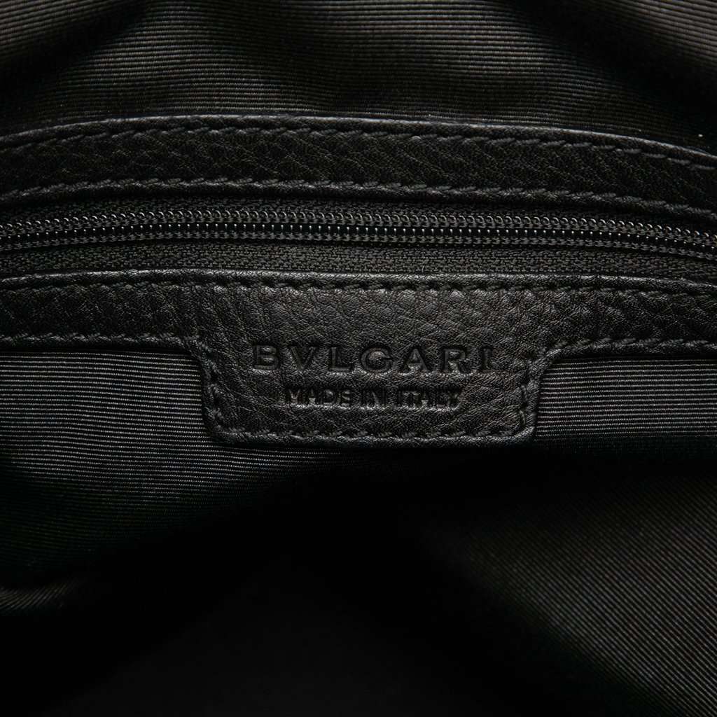 Bvlgari Canvas Logomania Tote Black Very good - Box View