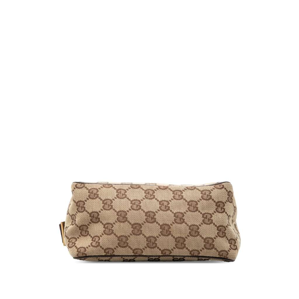 Gucci GG Canvas Handbag Beige Very good - Inside View