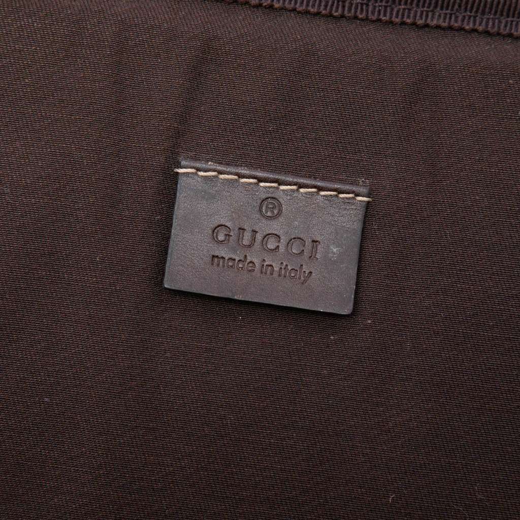 Gucci GG Supreme Laptop Bag Beige Very good - Box View