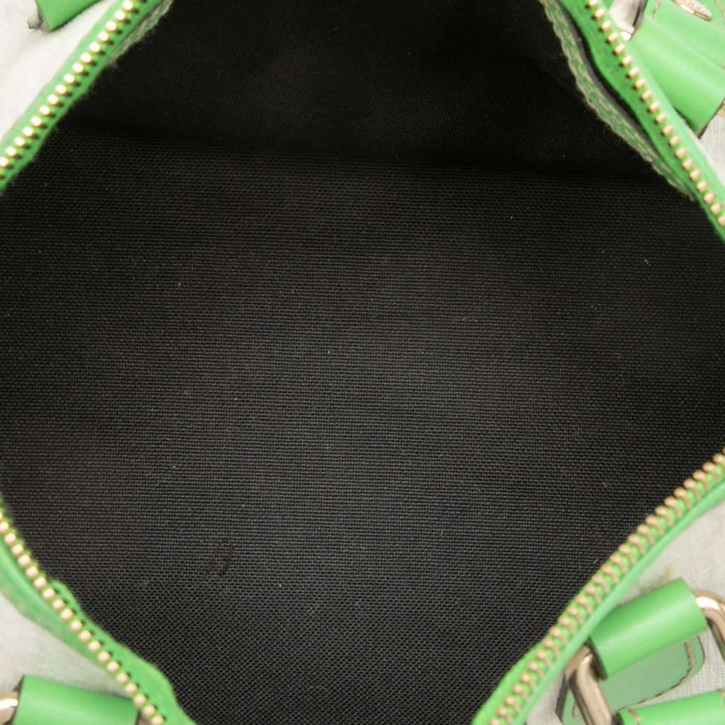 Gucci Small GG Supreme Joy Web Boston Bag White Very good - Model View