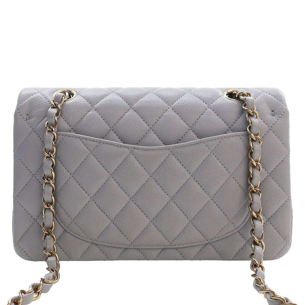 Chanel Small Classic Caviar Double Flap MultiColor Leather Very good - Model View