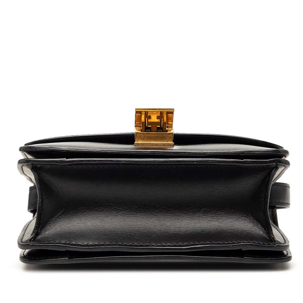 Celine Small Calfskin Classic Box Black Leather Very good condition - Inside View