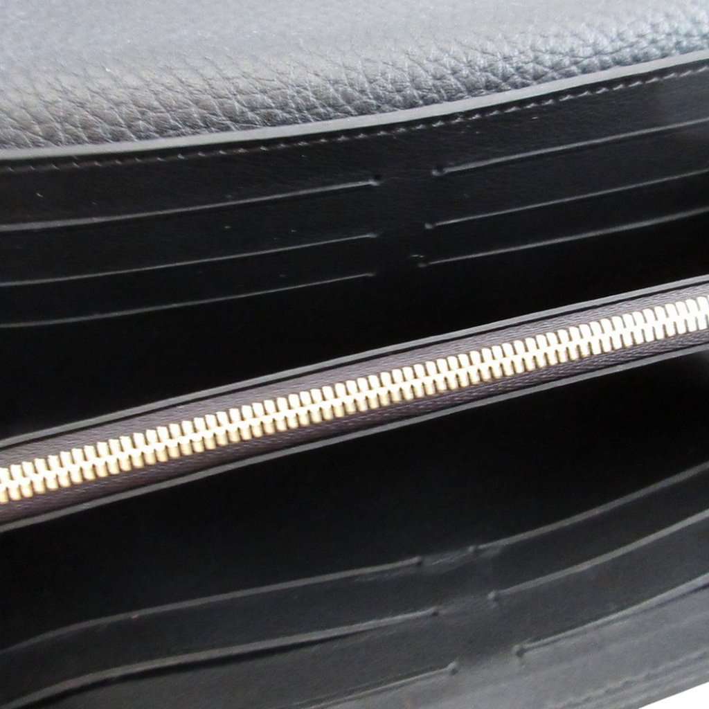 Louis Vuitton Taurillon Capucines Flower Long Wallet Black Leather Very good - Inside View