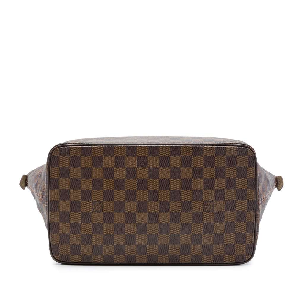 Louis Vuitton Damier Ebene Saleya MM Brown Very good - Inside View