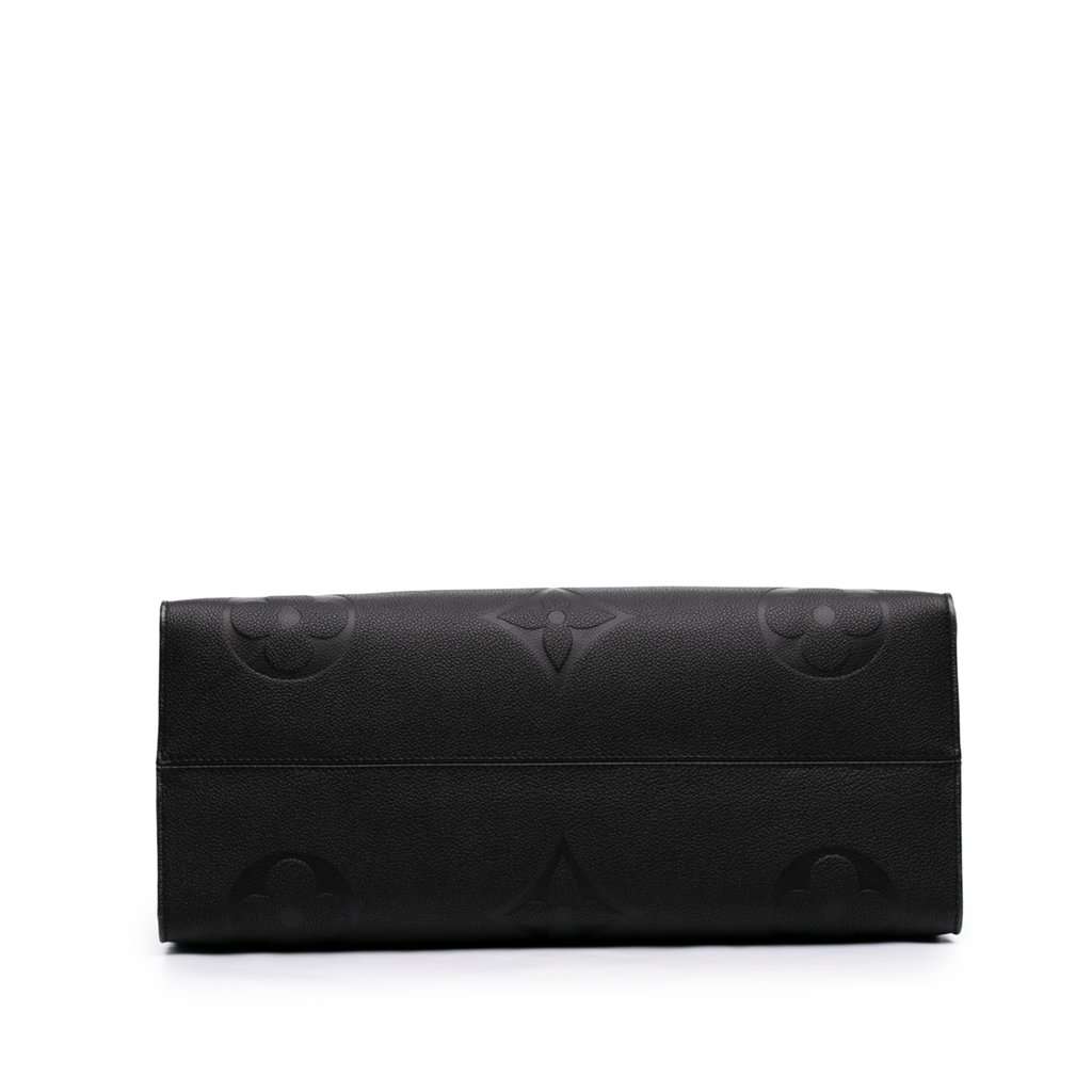 Louis Vuitton Monogram Empreinte Onthego GM Black Leather Very good condition - Inside View