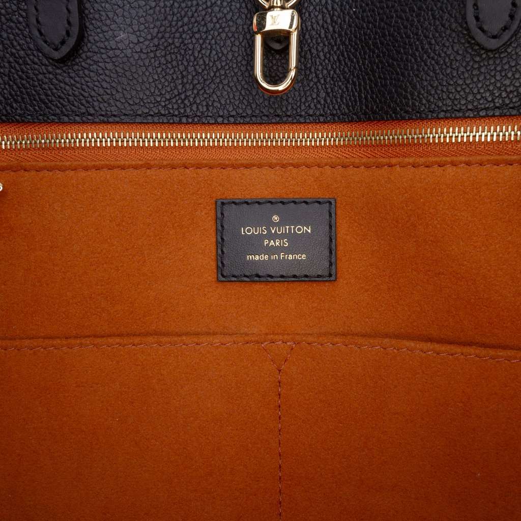 Louis Vuitton Monogram Empreinte Onthego GM Black Leather Very good condition - Box View