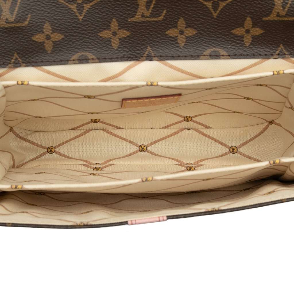 Louis Vuitton Monogram Summer Trunks Pochette Metis Brown Very good - Model View