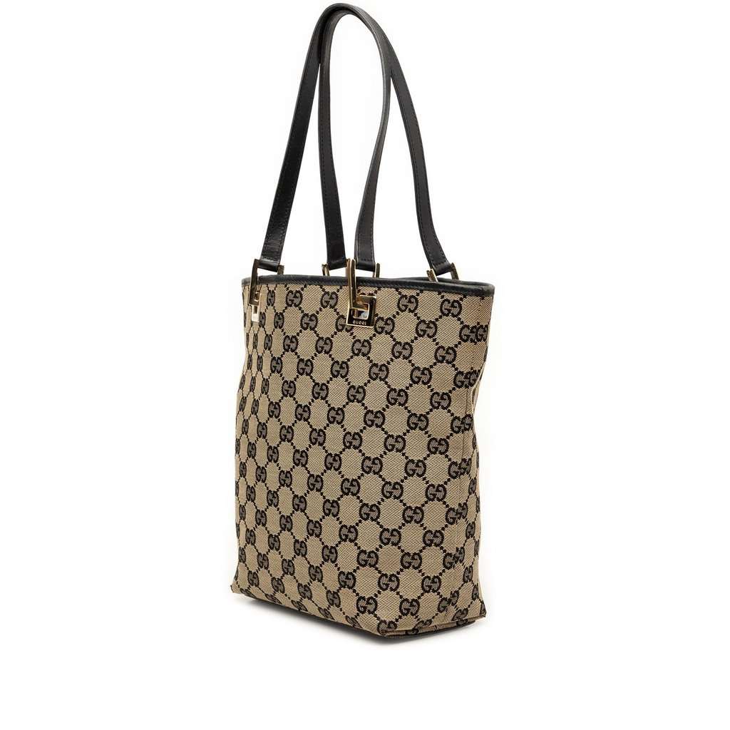 Gucci GG Canvas Tote Beige Very good condition - Back View