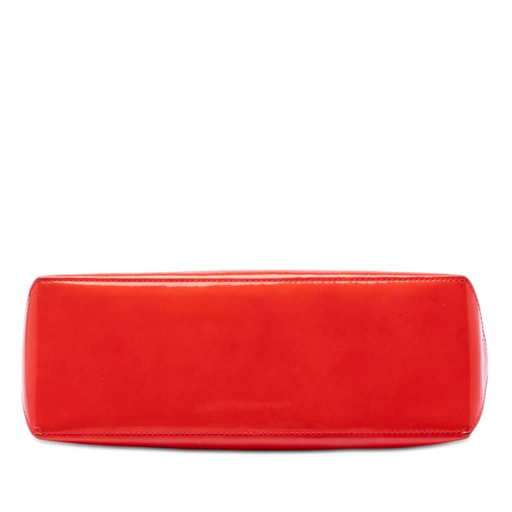 Louis Vuitton Monogram Vernis Wilshire PM Red Leather Very good condition - Inside View