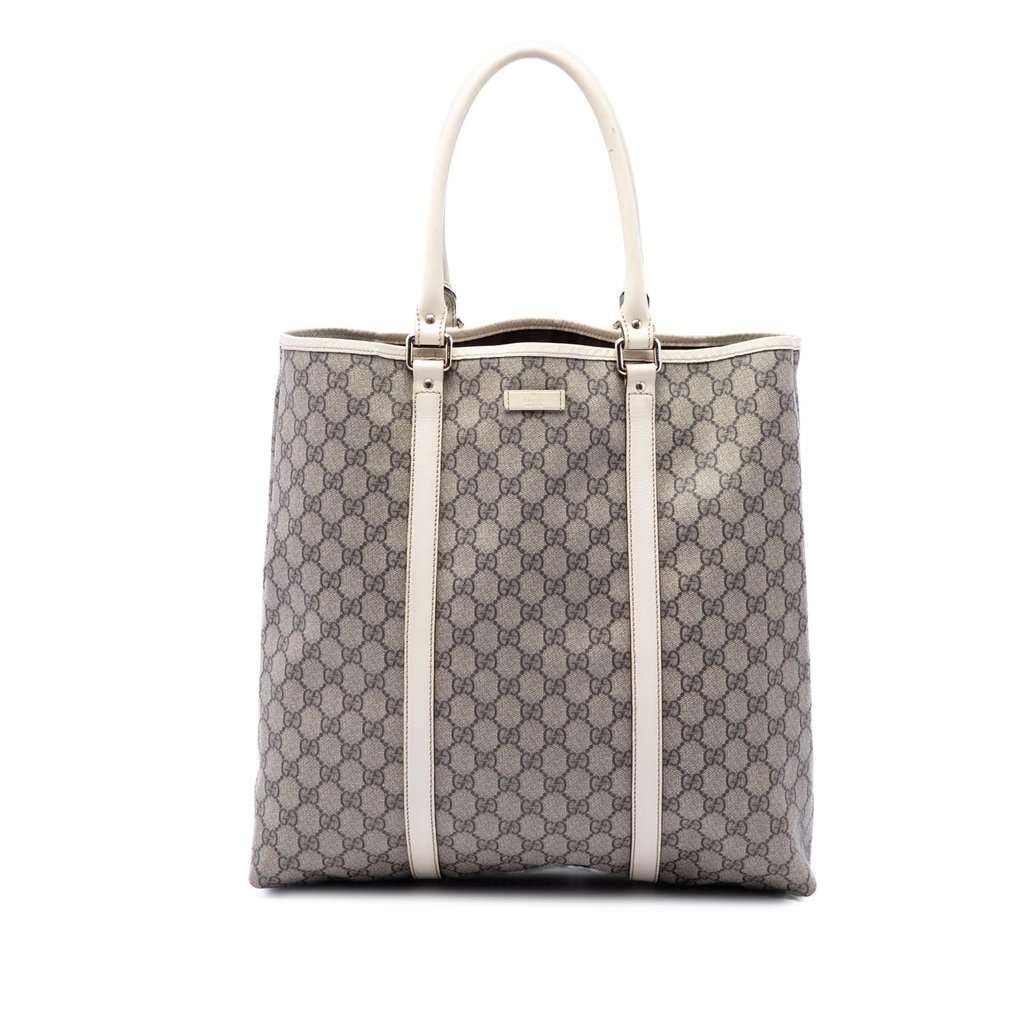 Gucci GG Supreme Joy Vertical Tote Beige Very good condition - Front View