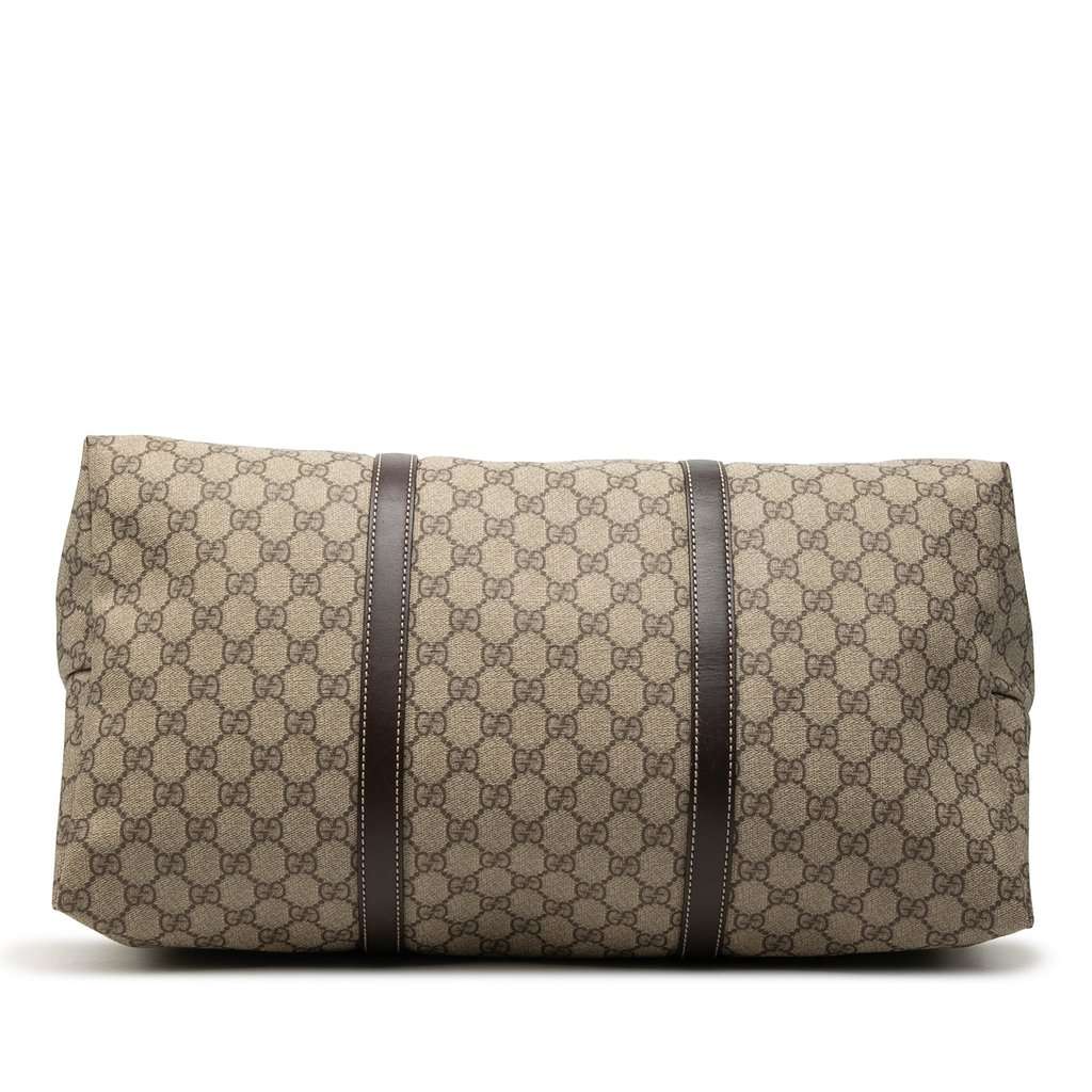 Gucci GG Supreme Weekender Beige Very good condition - Inside View