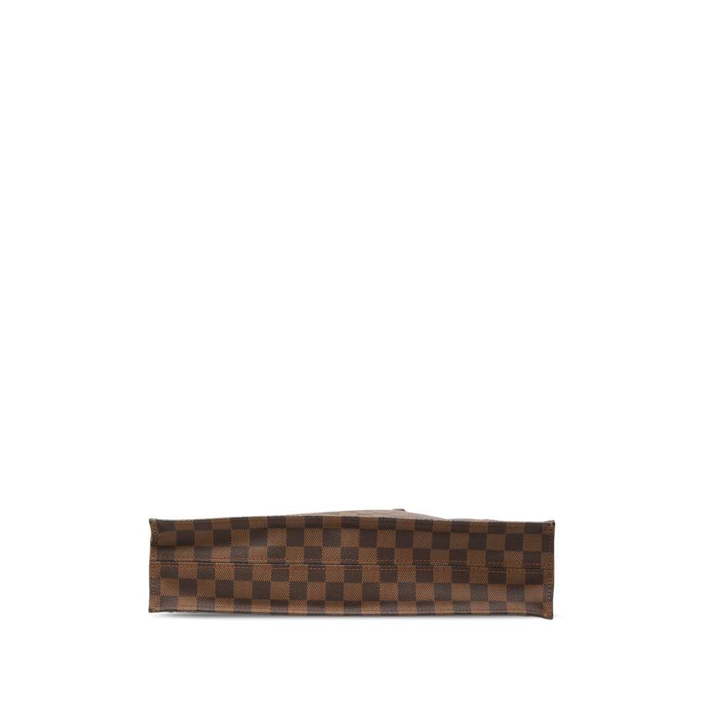 Louis Vuitton Damier Ebene Sac Plat Brown Very good - Inside View