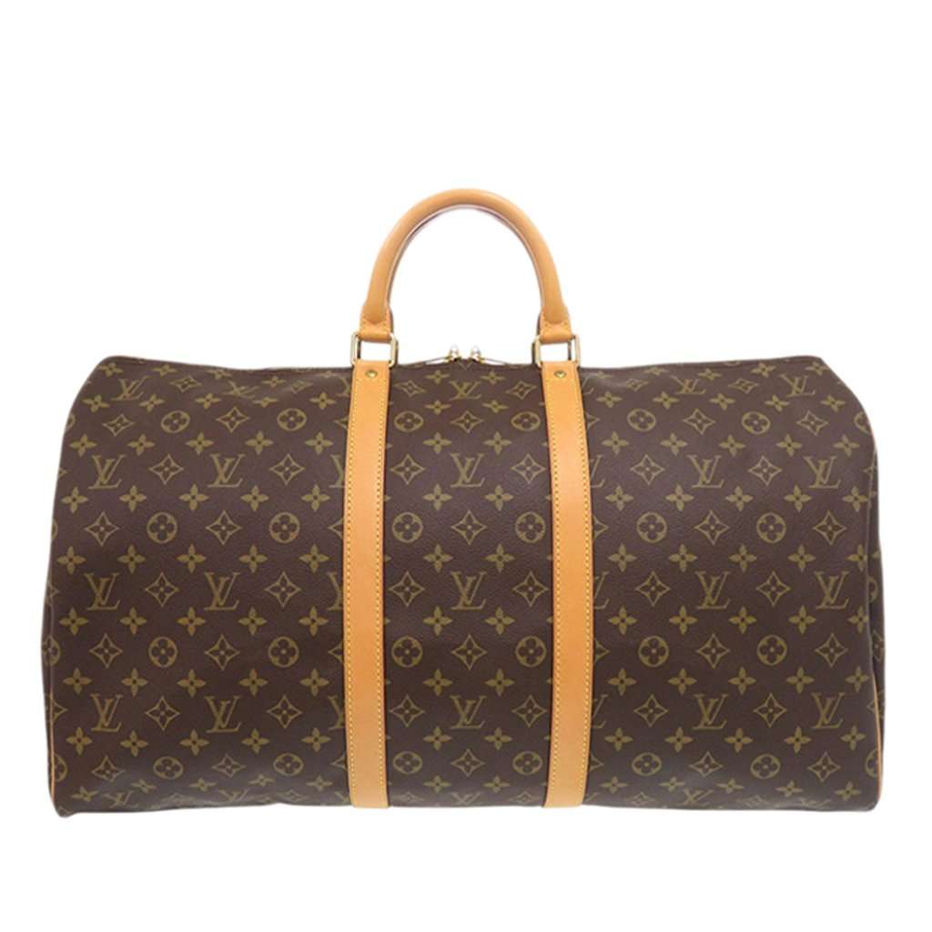 Louis Vuitton Monogram Keepall 55 Brown Very good condition - Front View