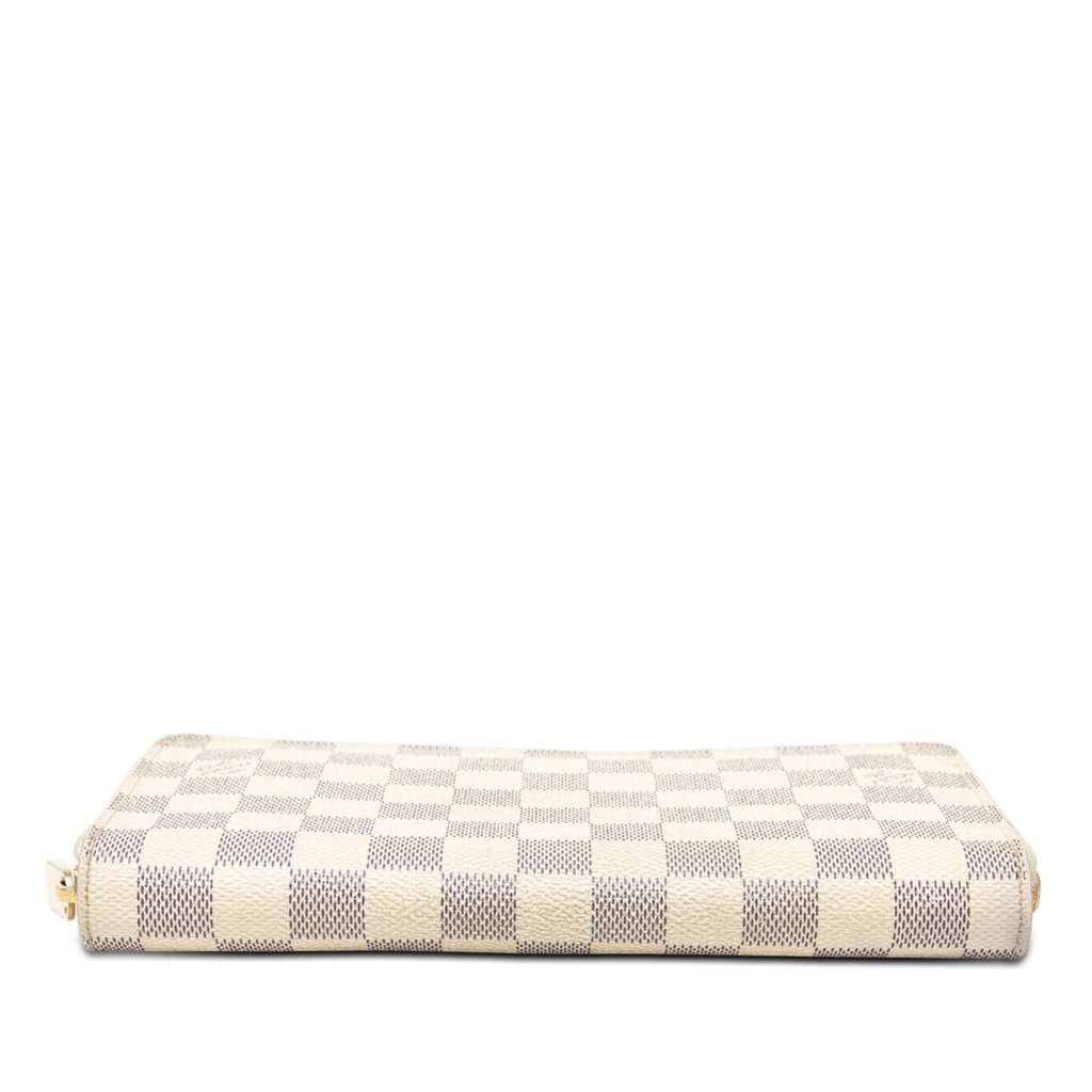 Louis Vuitton Damier Azur Zippy Organizer Wallet White Very good - Inside View