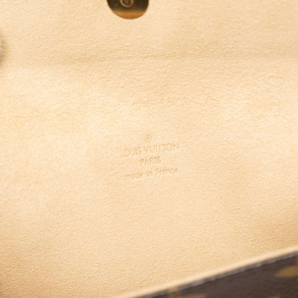 Louis Vuitton Monogram Pochette Florentine Brown Very good condition - Box View
