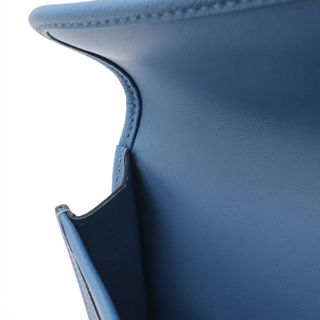 Hermès Swift Jige Elan 29 Blue Leather Very good condition - Model View